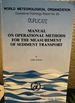 Manual on Operational Methods for the Measurement of Sediment Transport