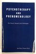 Psychotherapy and Phenomenology: on Freud, Husserl and Heidegger