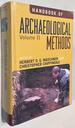 Handbook of Archaeological Methods Volume 2 Only as Pictured