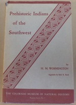 PREHISTORIC INDIANS OF SOUTHWEST