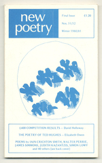 New Poetry-Nos. 51/52, Winter 1980/81, Final Issue