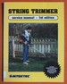 String Trimmer Service Manual