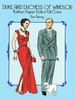 Duke and Duchess of Windsor: Fashion Paper Dolls in Full Color