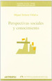 Perspectivas Sociales Y Conocimiento, De Beltran Villalva Miguel., Vol. Volumen Unico. Editorial Anthropos, Tapa Blanda En EspaOl