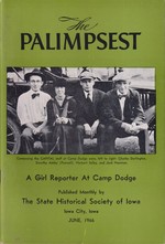 Iowa Palimpsest Magazine: a Girl Reporter at Camp Dodge