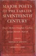 Major Poets of the Earlier Seventeenth Century