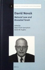 David Novak: Natural Law and Revealed Torah