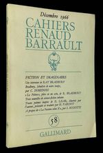 Fiction Et Imaginaire [Cahiers De La Compagnie, 58, Decembre 1966]