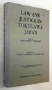 Law and Justice in Tokugawa Japan, Part IV-a-Contract: Commercial Customary Law