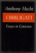 Obbligati: Essays in Criticism