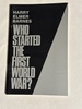 Who Started the First World War