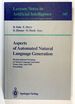 Aspects of Automated Natural Language Generation: 6th International Workshop on Natural Language Generation, Trento, Italy, April 5-7, 1992. Proceedings