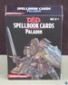 Spellbook Cards: Paladin (Dungeons Dragons 5th Edition 5e)