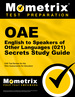 Oae English to Speakers of Other Languages (021) Secrets Study Guide