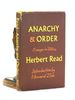 Anarchy and Order: Essays in Politices