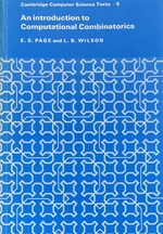 An Introduction to Computational Combinatorics [Cambridge Computer Science Texts-9]