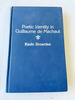 1984 Hc Poetic Identity in Guillaume De Machaut By Brownlee, Kevin
