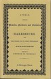 Annals, Comprising Memoirs, Incidents and Statistics of Harrisburg, Pa. From the Period of Its First Settlement for the Past, the Present and the Future