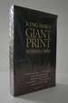 Giant Print Reference Bible-Kjv
