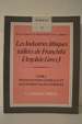 Les Industries Lithiques Tailles De Franchthi (Argolide, Grce), Volume 1: Prsentation Gnrale Et Industries Palolithiques, Fascicle 3 (Excavations at Franchthi Cave, Greece)