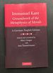 Immanuel Kant: Groundwork of the Metaphysics of Morals: a German-English Edition-Inscribed By Timmerman to a Fellow Kantian