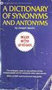 Dictionary of Synonyms and Antonyms