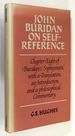 John Buridan on Self-Reference: Chapter Eight of Buridan's 'Sophismata', With a Translation, an Introduction, and a Philosophical Commentary