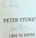 I Beg to Differ: Ministry Amid the Teargas (Signed and Inscribed By the Author Peter Storey)