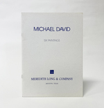 Michael David: Six Paintings