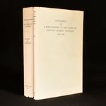 A Bibliography of the Works of Antoine Laurent Lavoisier, 1743-1794, With Supplement