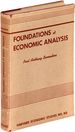 Foundations of Economic Analysis