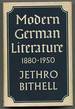 Modern German Literature, 1880-1950