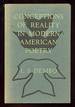 Conceptions of Reality in Modern American Poetry