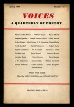 Voices: a Quarterly of Poetry  No. 137, Spring 1949