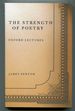 The Strength of Poetry: Oxford Lectures