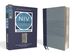 Niv Study Bible, Fully Revised Edition, Personal Size, Leathersoft, Navy/Blue, Red Letter, Comfort Print