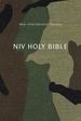 Niv, Holy Bible, Compact, Paperback, Woodland Camo, Comfort Print