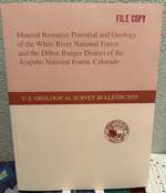 Mineral Resource Potential and Geology of the White River National Forest and the Dillon Ranger District of the Arapaho National Forest, Colorado, With a Section on Salable Commodities, Bulletin 2035