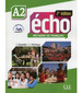 Echo A2 2/Ed. -Livre De L'Eleve + Portfolio +, De Girardet, Jacky. Editorial Cle En Francs