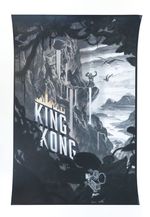 Original "King Kong" Screen Print Movie Poster