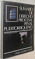 Sumario De Derecho Procesal Penal Puertorriqueno
