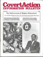 Covert Action Information Bulletin, Number 38-the Subversion of Higher Education
