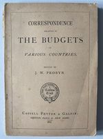 Correspondence Relative to the Budgets of Various Countries