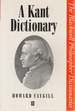 A Kant Dictionary