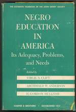 Negro Education in America: Its Adequacy, Problems, and Needs