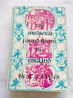 1961 Pb the Medieval Foundations of England By Sayles, G.O.