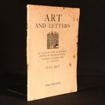 Art and Letters: an Illustrated Quarterly