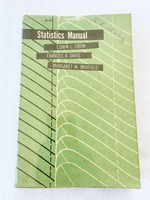 1960 Pb Statistics Manual: With Examples Taken From Ordnance Development