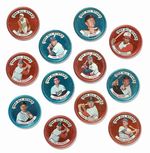12 *1964 All Stars* Baseball Coins