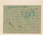Lettre Autographe Signe "Verlaine" (63 Rue Des St-Pres, ) Original Document